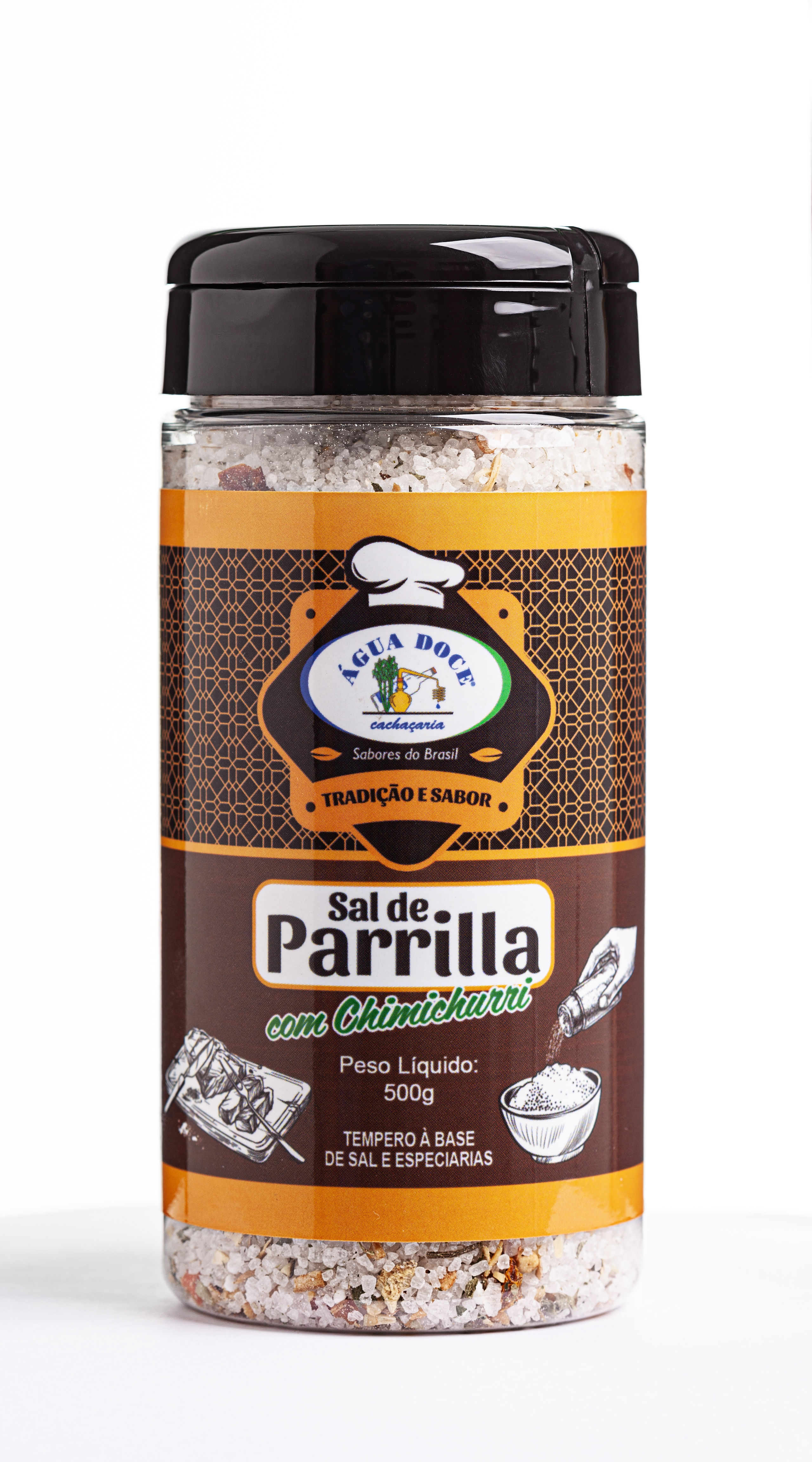 SAL AGUA DOCE PARRILLA COM CHIMICHURRI 500G