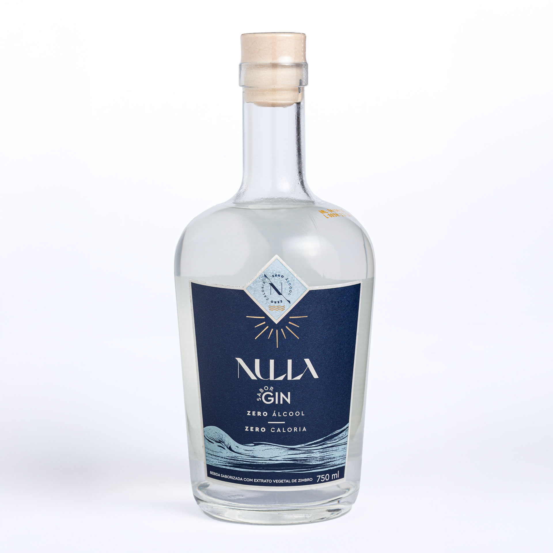 NULLA SABOR GIN ZERO - GARRAFA 750 ML